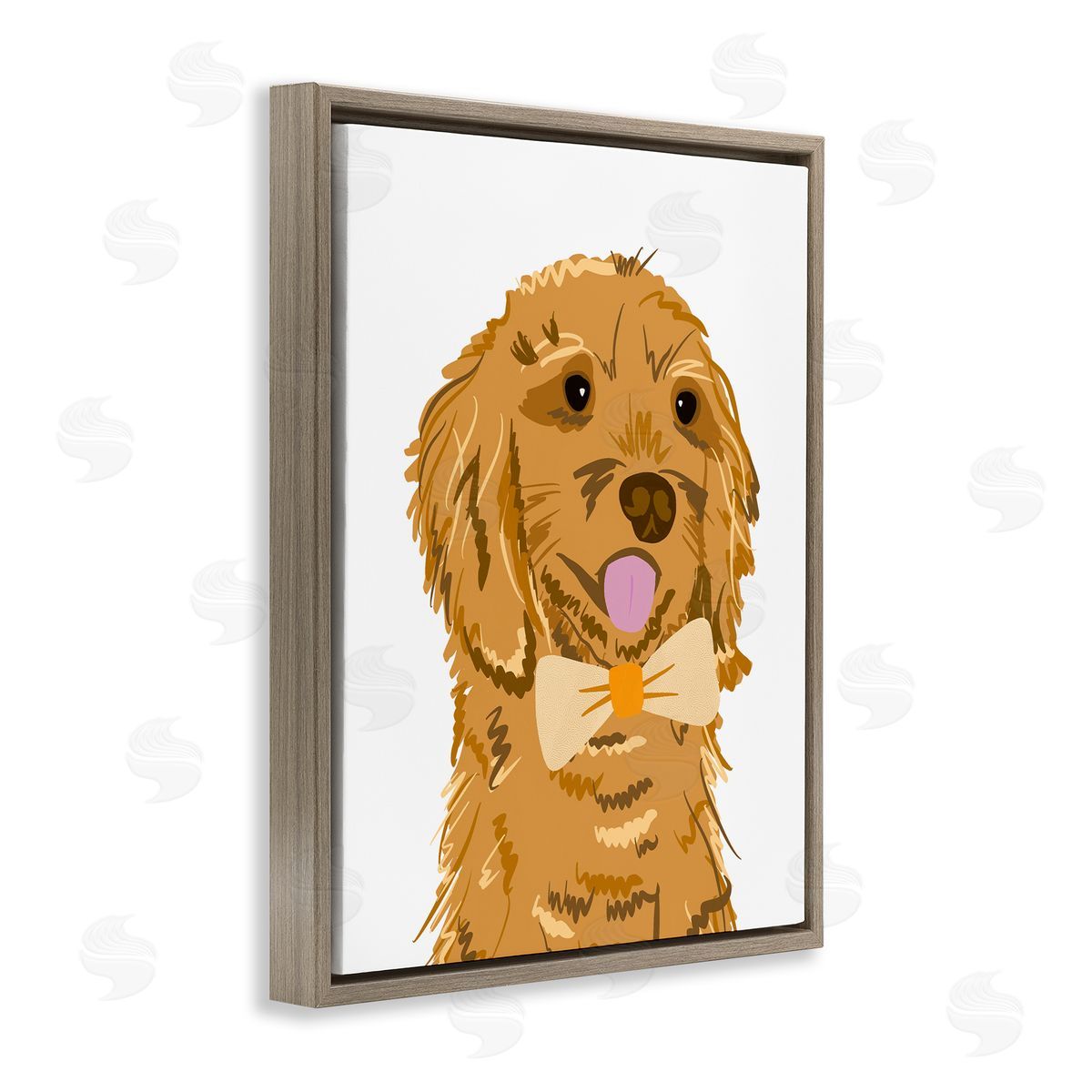 Anna Quach Golden Retriever Puppy Bowtie Pet