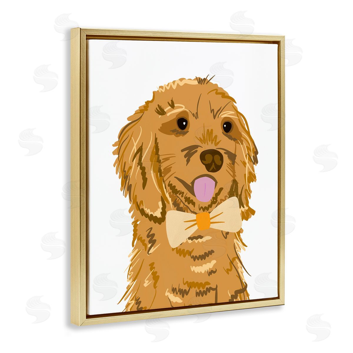 Anna Quach Golden Retriever Puppy Bowtie Pet