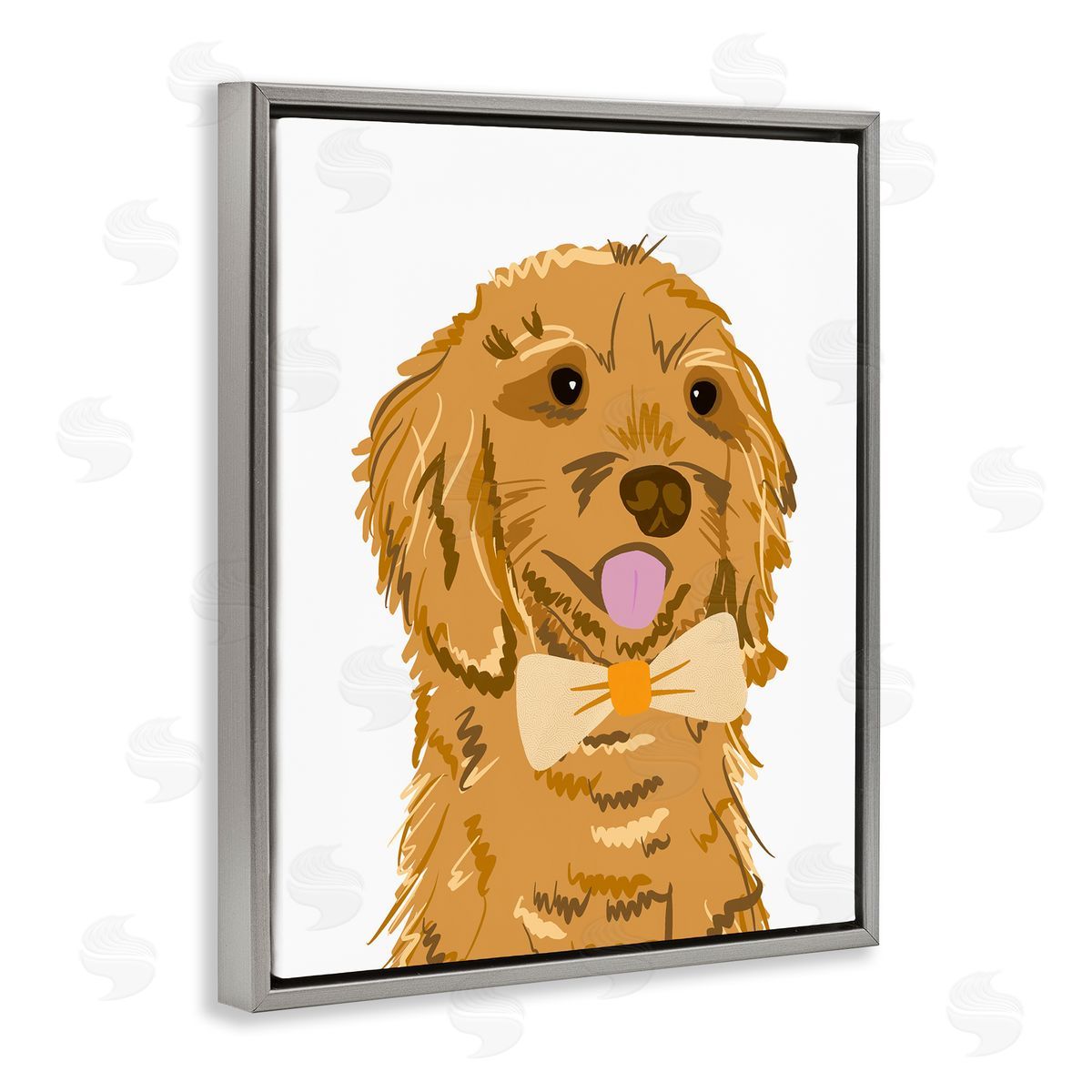 Anna Quach Golden Retriever Puppy Bowtie Pet