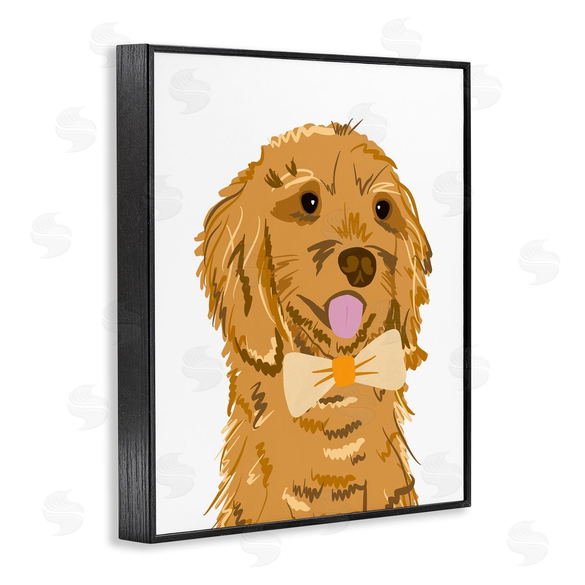 Anna Quach Golden Retriever Puppy Bowtie Pet