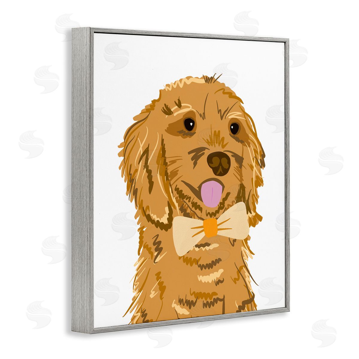 Anna Quach Golden Retriever Puppy Bowtie Pet