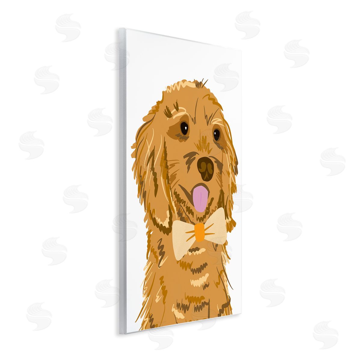 Anna Quach Golden Retriever Puppy Bowtie Pet