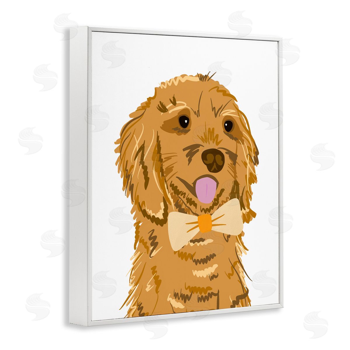 Anna Quach Golden Retriever Puppy Bowtie Pet