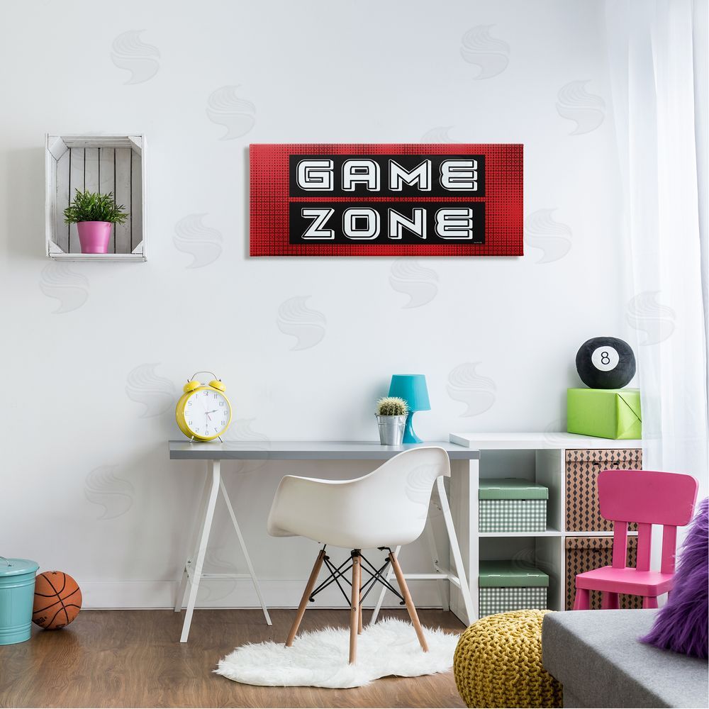 Yass Naffas Designs Video Game Zone Patterned