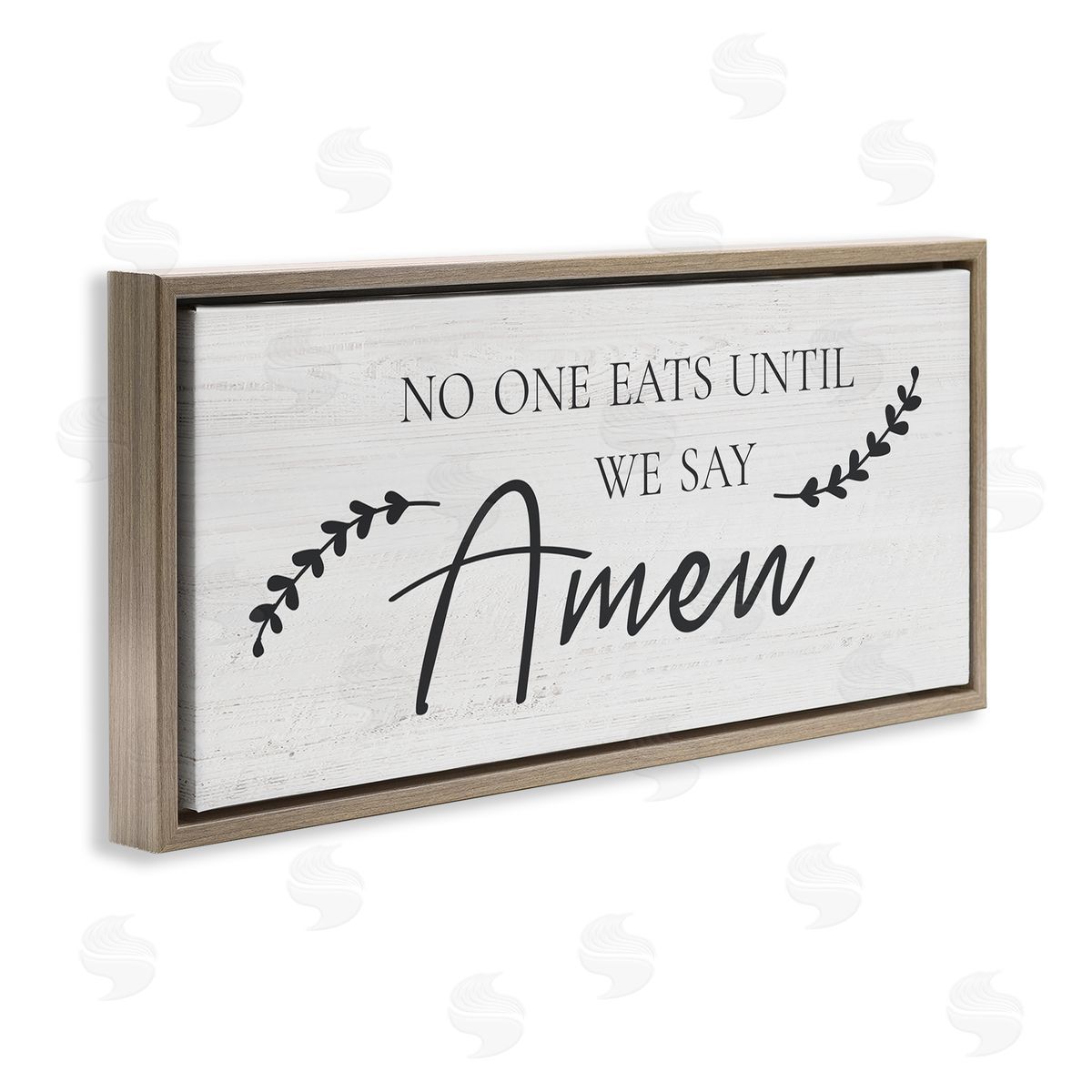 CAD Designs No One Eats Until We Say Amen Phrase