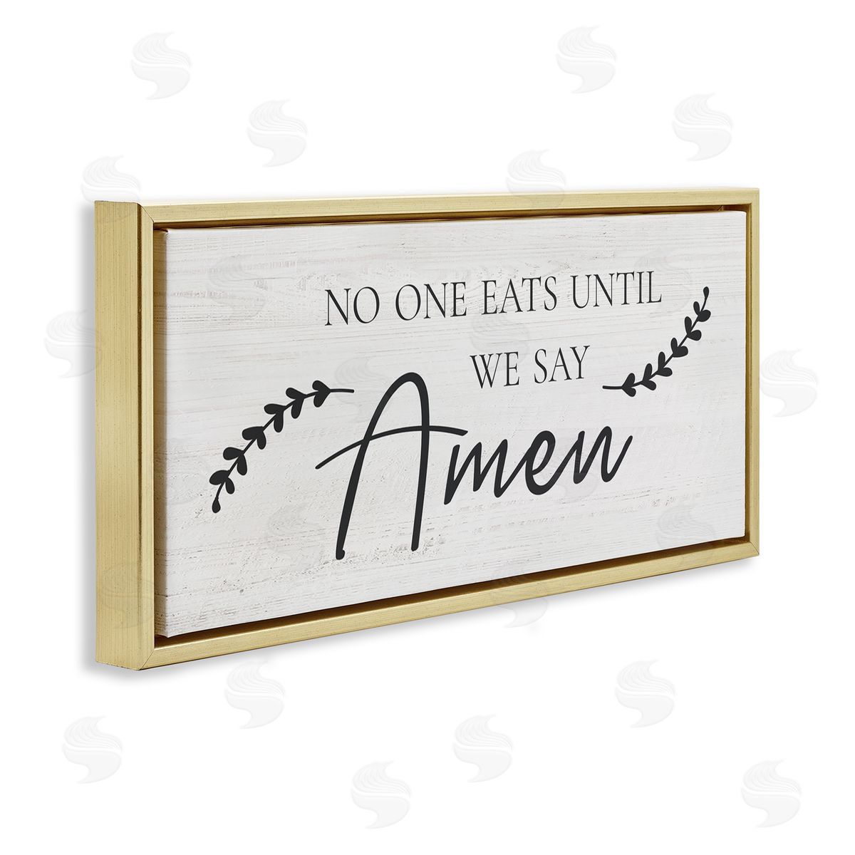 CAD Designs No One Eats Until We Say Amen Phrase