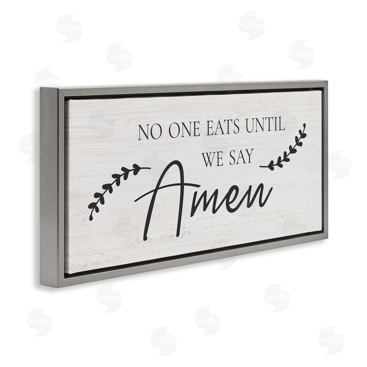 CAD Designs No One Eats Until We Say Amen Phrase