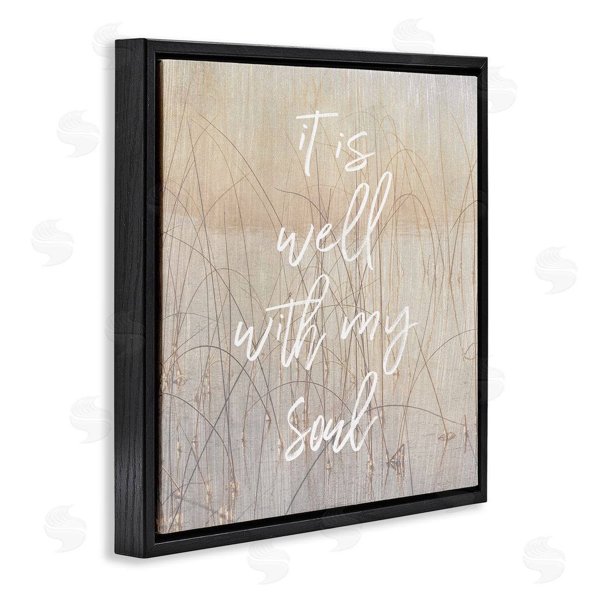 Danita Delimont It Is Well With My Soul Nature Black Floating Frame Canvas Wall Art Print