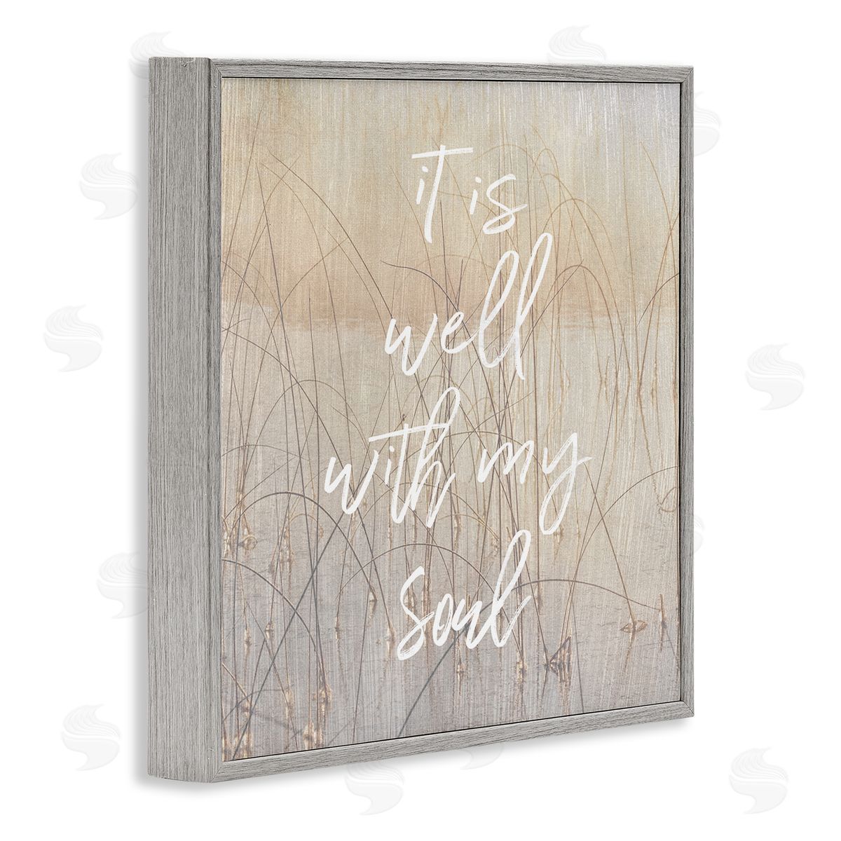 Danita Delimont It Is Well With My Soul Nature Gray Framed Glicee Wall Art Print