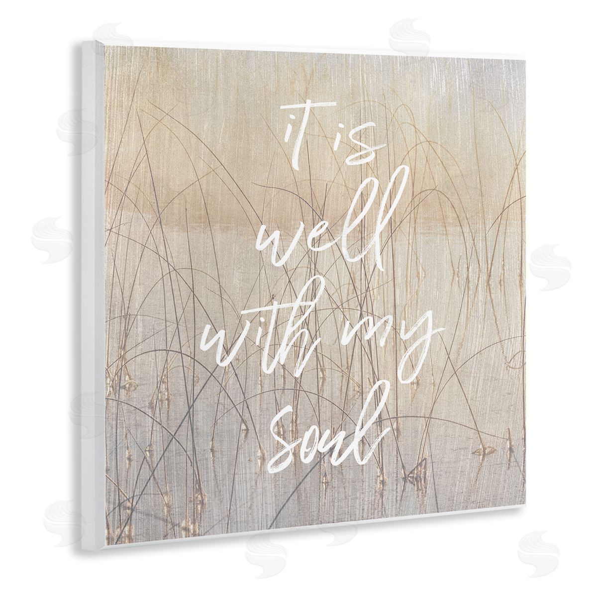 Danita Delimont It Is Well With My Soul Nature Wooden Wall Plaque Art Print