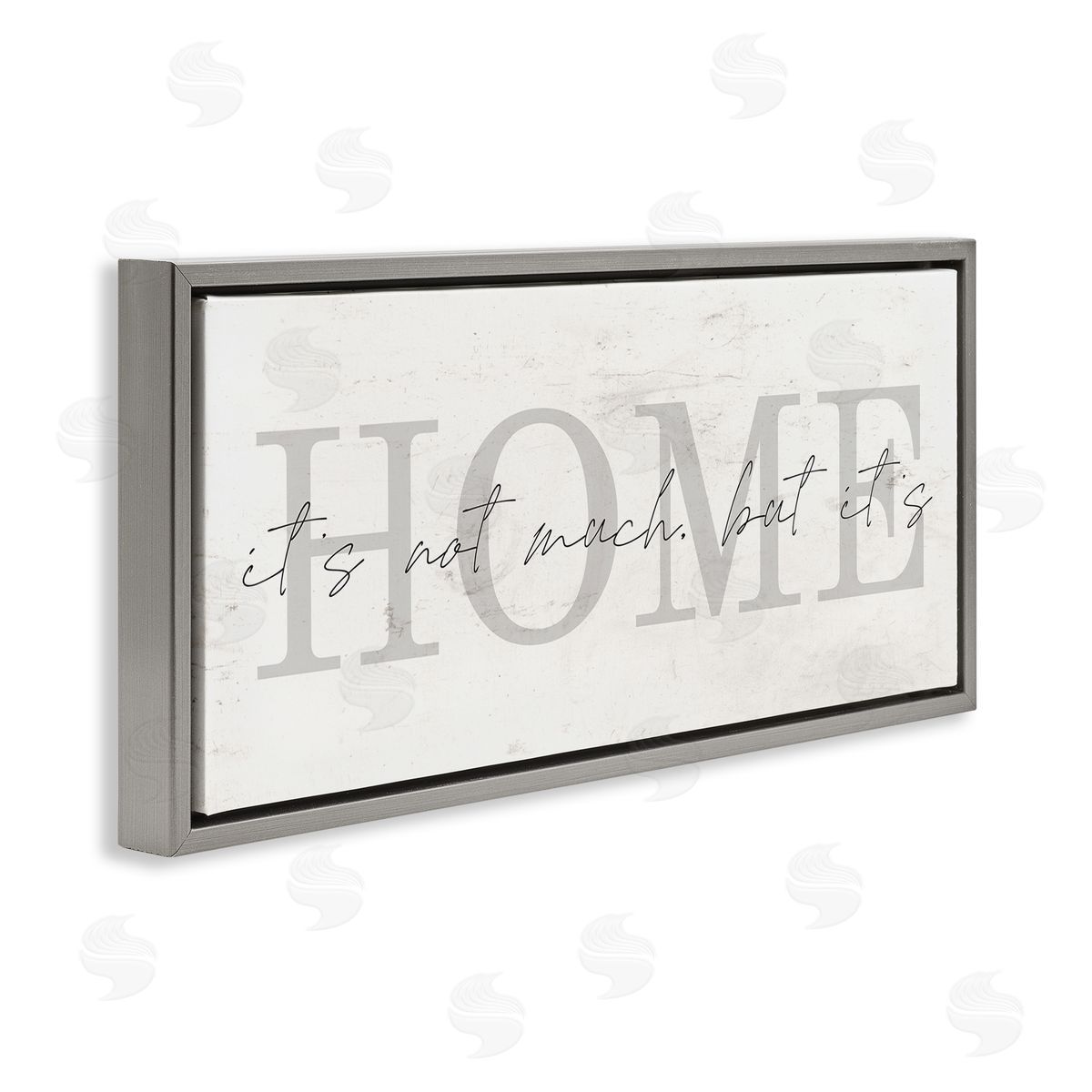 Stupell Studio It's Not Much But It's Home Phrase