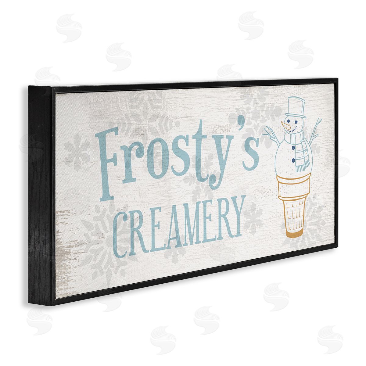 Stupell Studio fr_sideosty's Creamery Winter Ice Cream