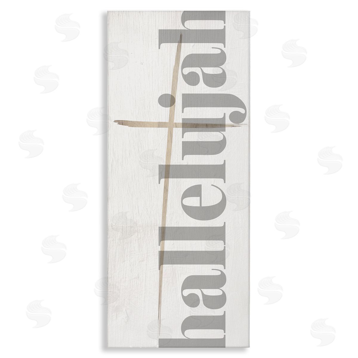 Stupell Studio Hallelujah Spiritual Christmas Sign