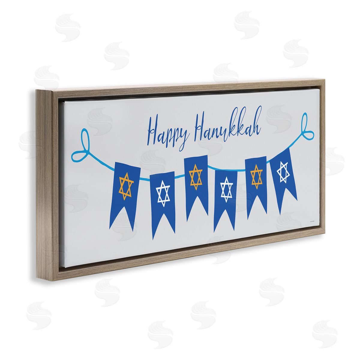Yass Naffas Designs Happy Hanukkah Star Of David Banner