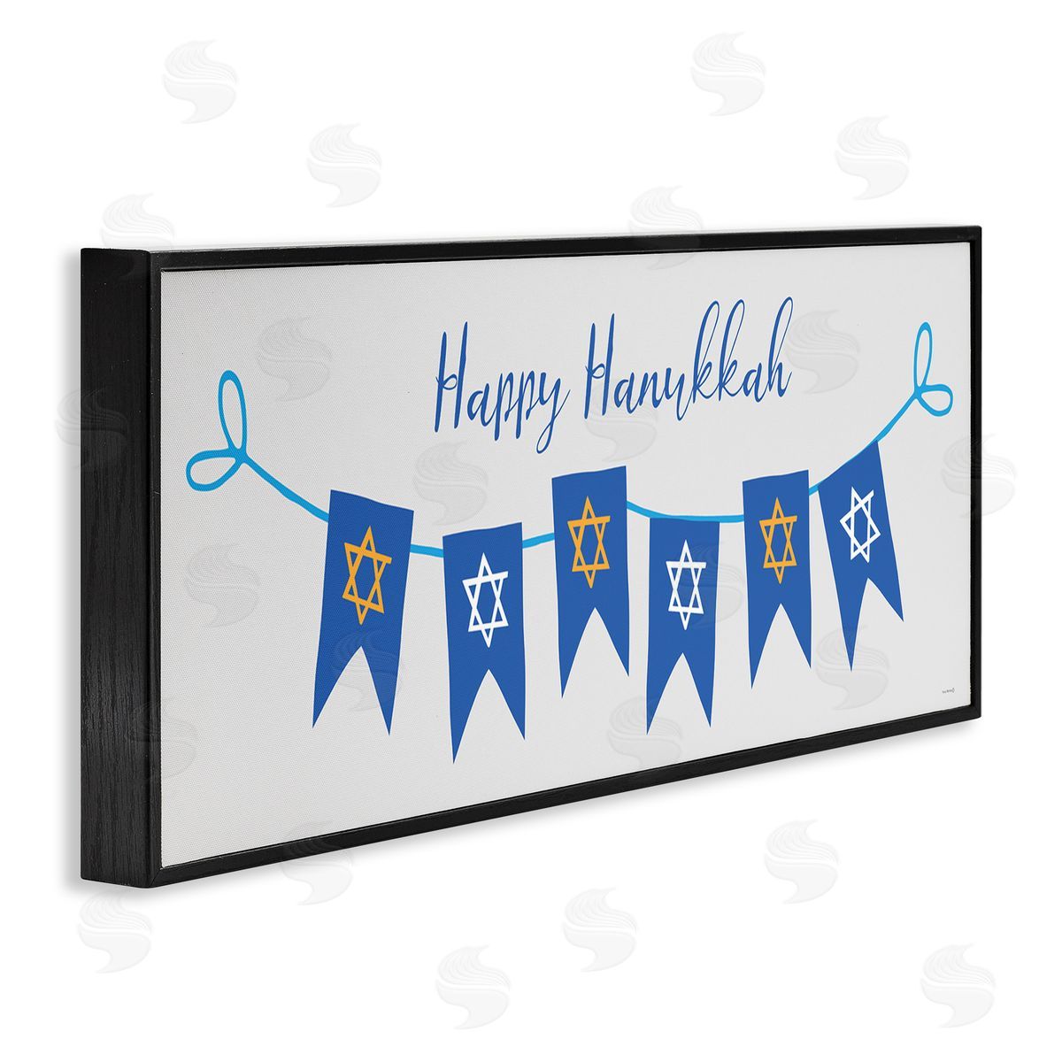 Yass Naffas Designs Happy Hanukkah Star Of David Banner