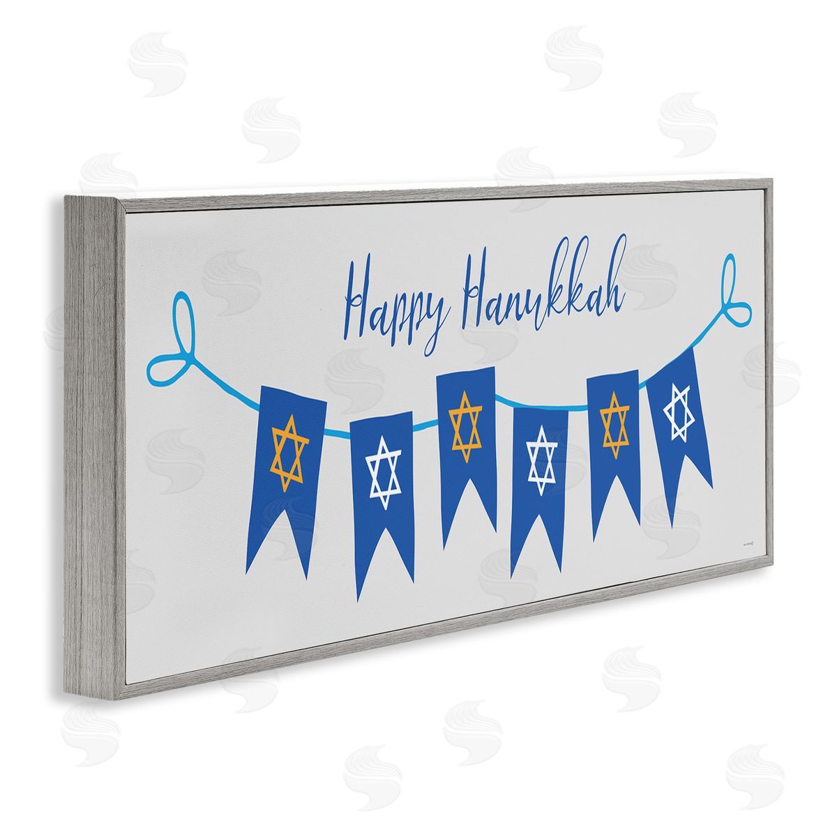 Yass Naffas Designs Happy Hanukkah Star Of David Banner