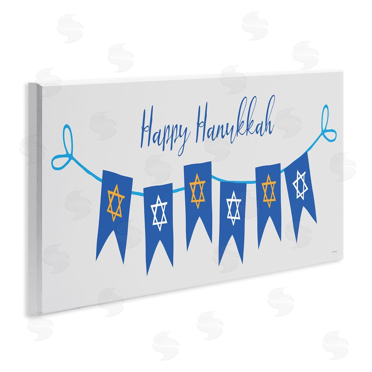 Yass Naffas Designs Happy Hanukkah Star Of David Banner