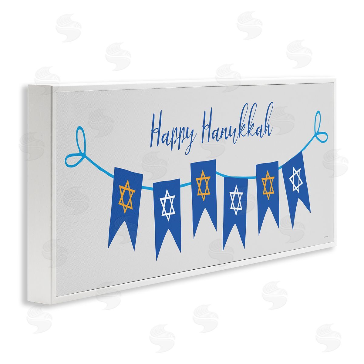 Yass Naffas Designs Happy Hanukkah Star Of David Banner