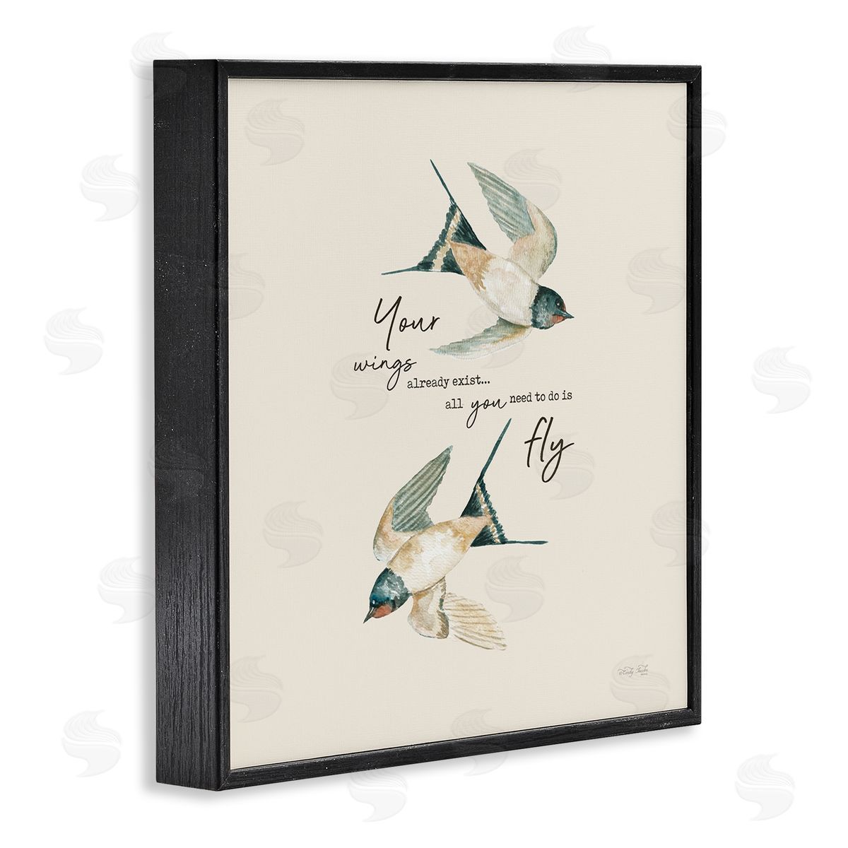 Cindy Jacobs Your Wings Already Exist Flying Birds Black Framed Glicee Wall Art Print