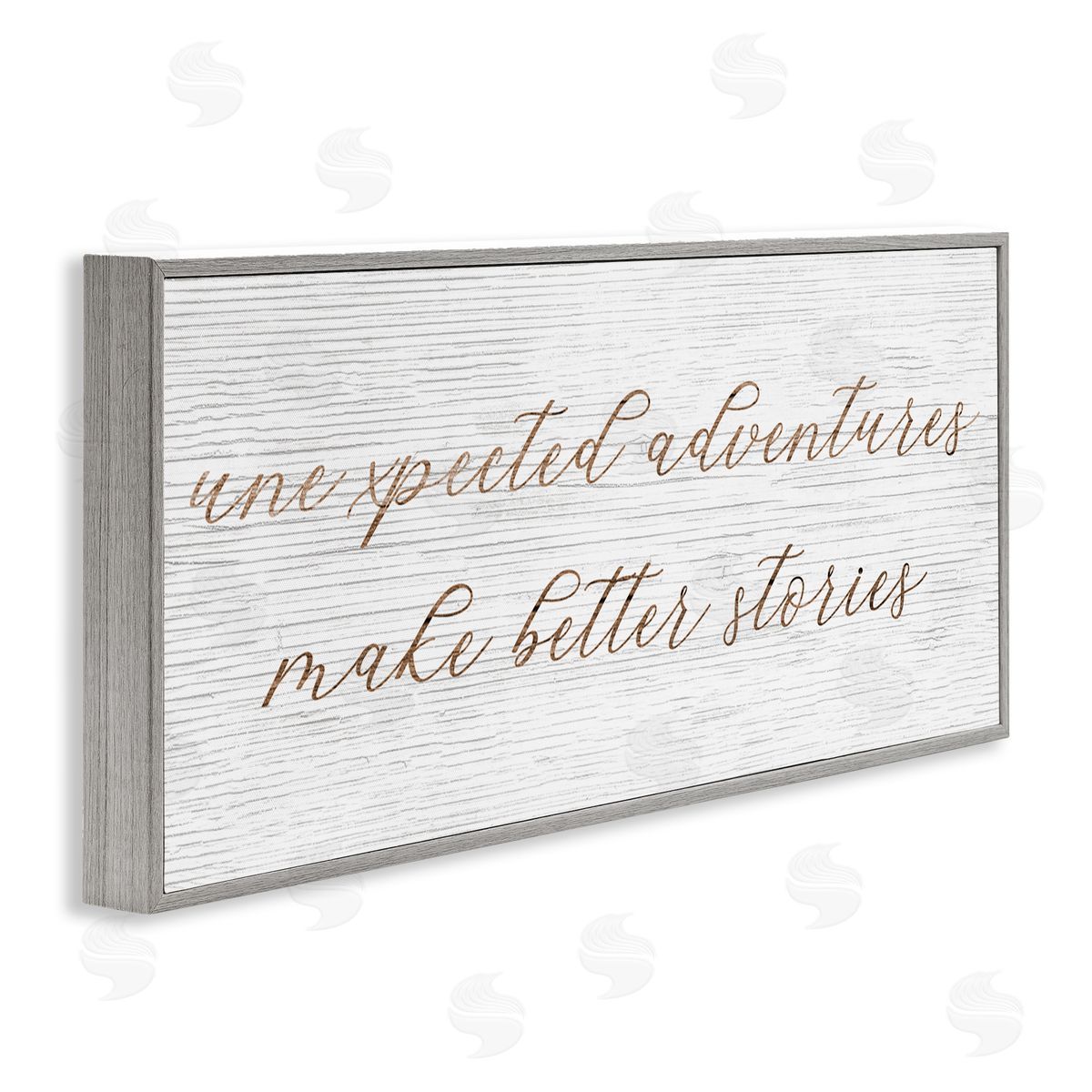 Stupell Studio Unexpected Adventures Better Stories Phrase
