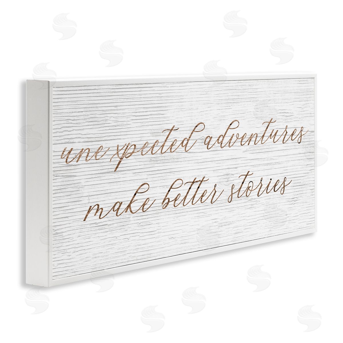 Stupell Studio Unexpected Adventures Better Stories Phrase