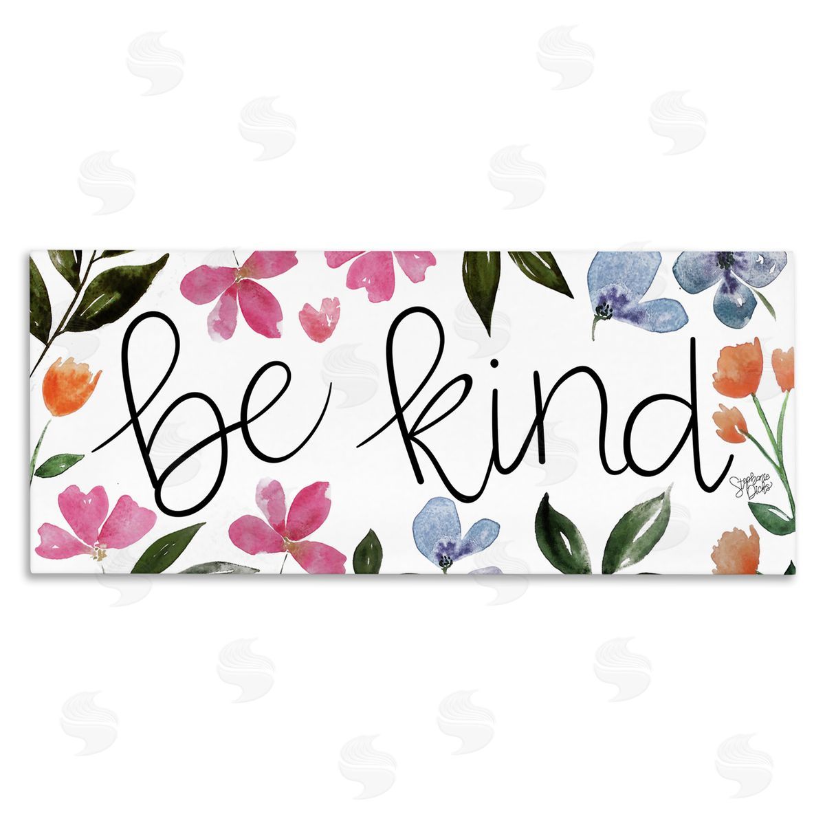 Stephanie Dicks Be Kind Floral Wildflowers