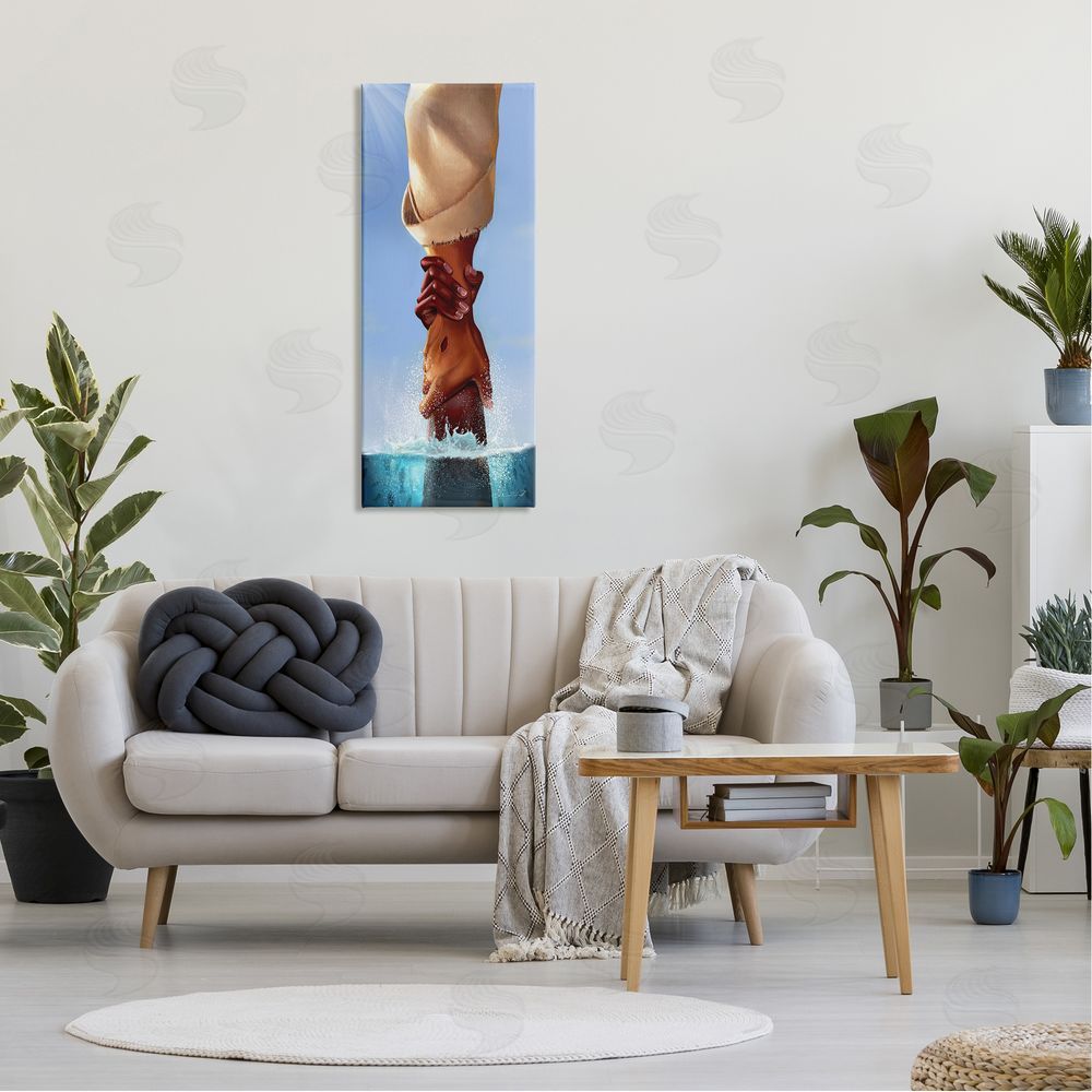 Salaam Muhammad Jesus Holding On Spiritual Hands