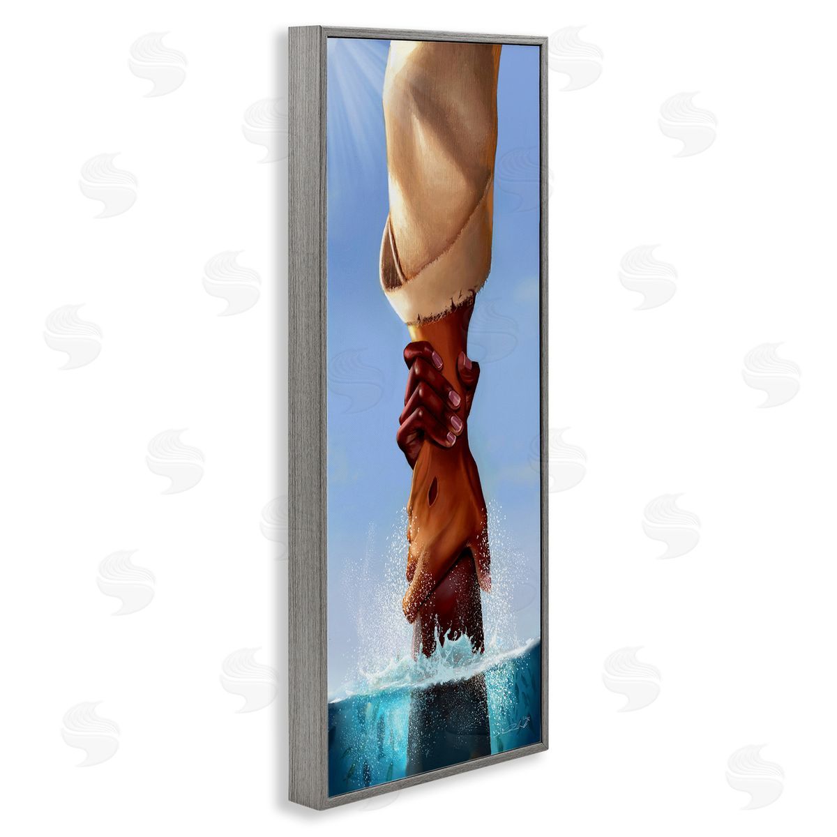 Salaam Muhammad Jesus Holding On Spiritual Hands