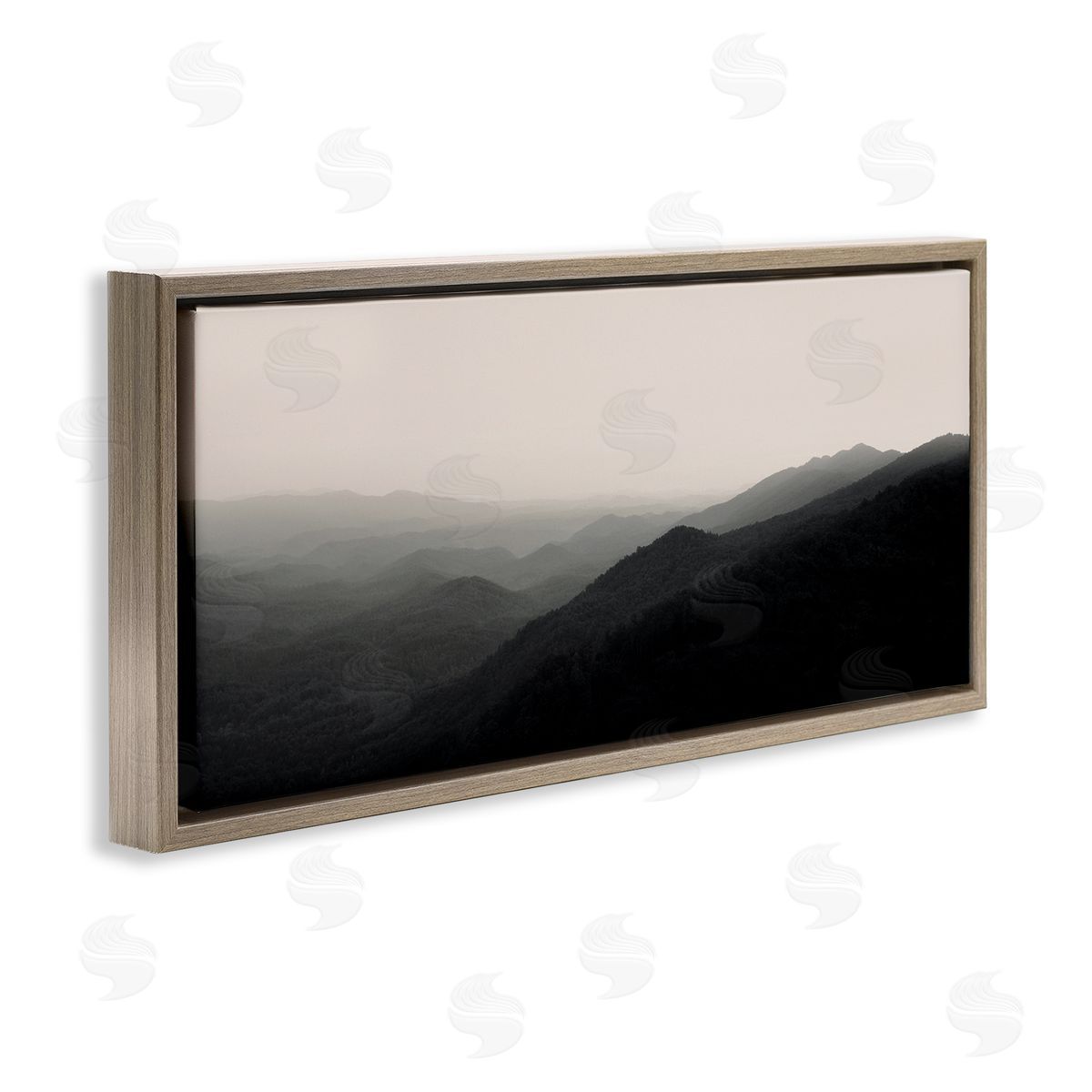 Nicholas Bell Solemn Foggy Mountain Peaks 