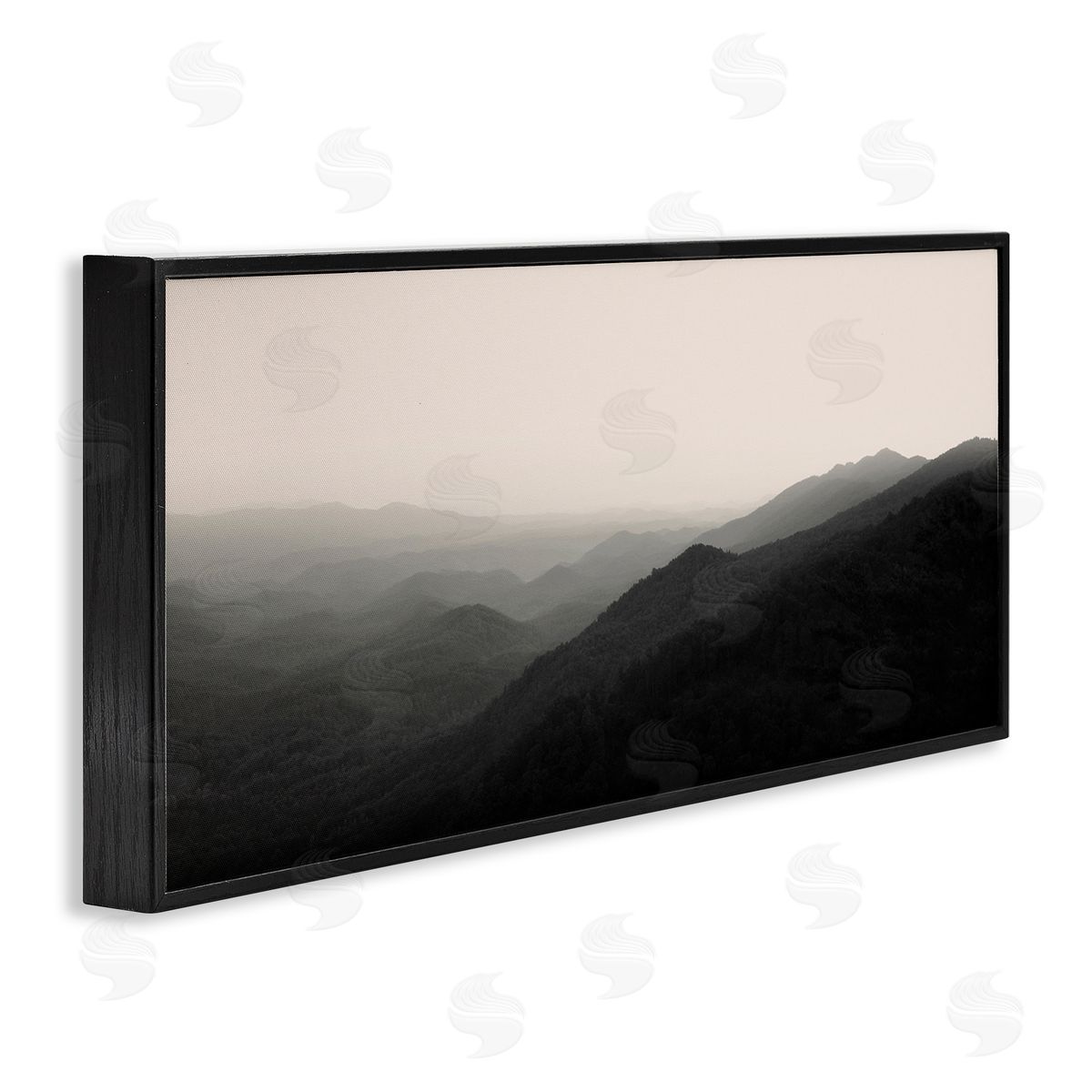 Nicholas Bell Solemn Foggy Mountain Peaks 