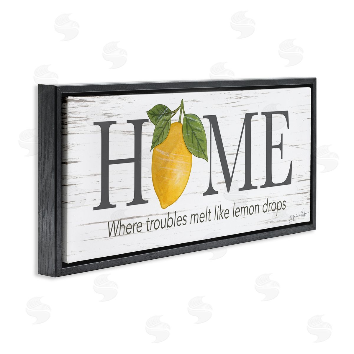 Annie LaPoint Where Troubles Melt Lemon Drops Sign