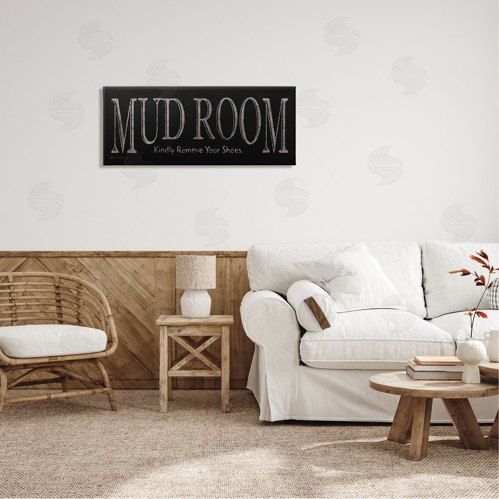 Stephanie Workman Marrott Mud Room Remove Shoes Reminder