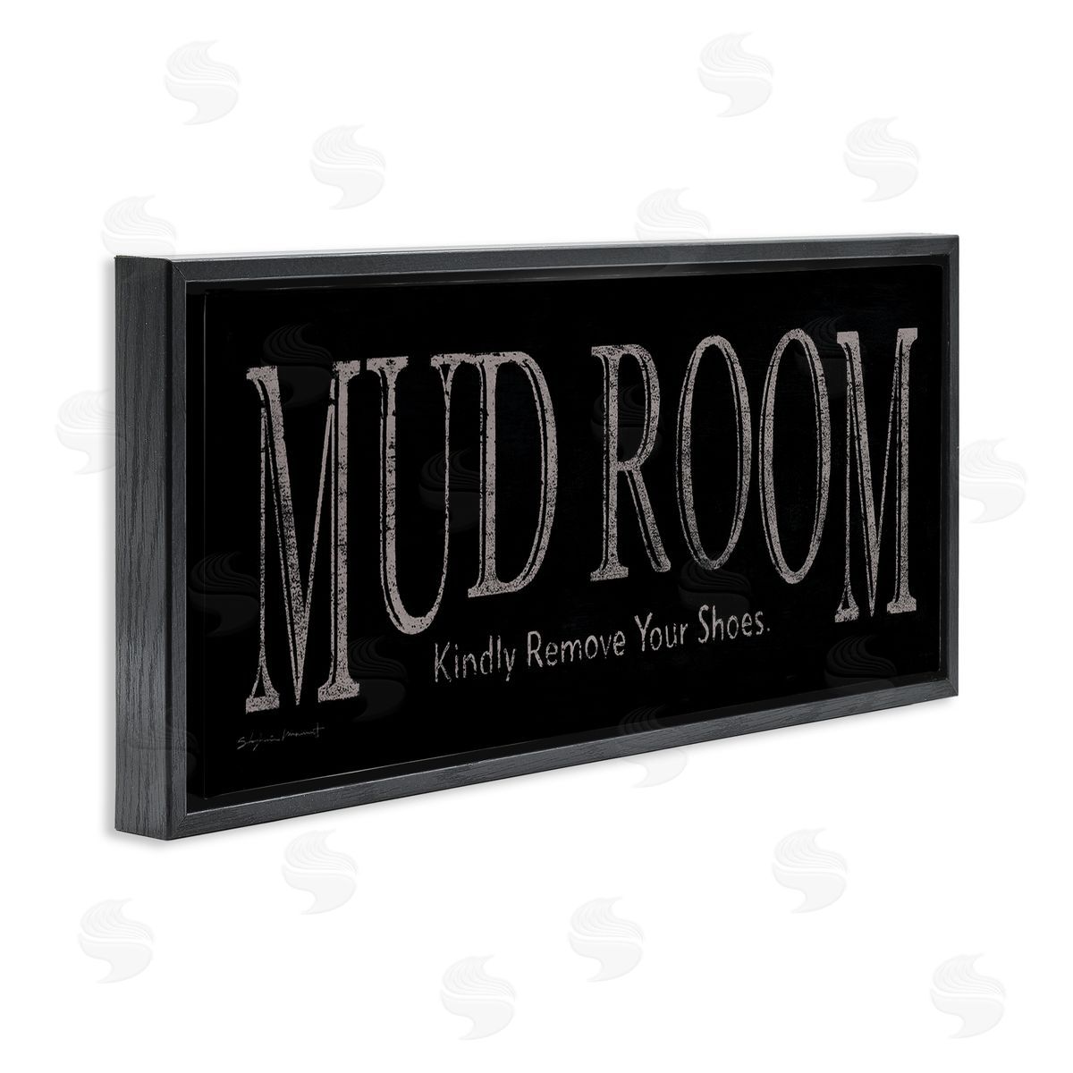 Stephanie Workman Marrott Mud Room Remove Shoes Reminder