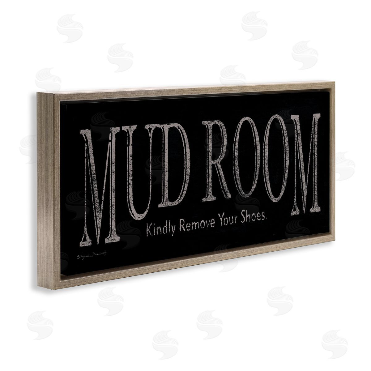 Stephanie Workman Marrott Mud Room Remove Shoes Reminder