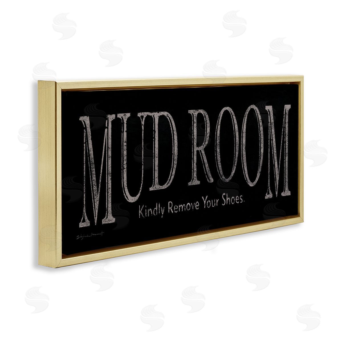 Stephanie Workman Marrott Mud Room Remove Shoes Reminder