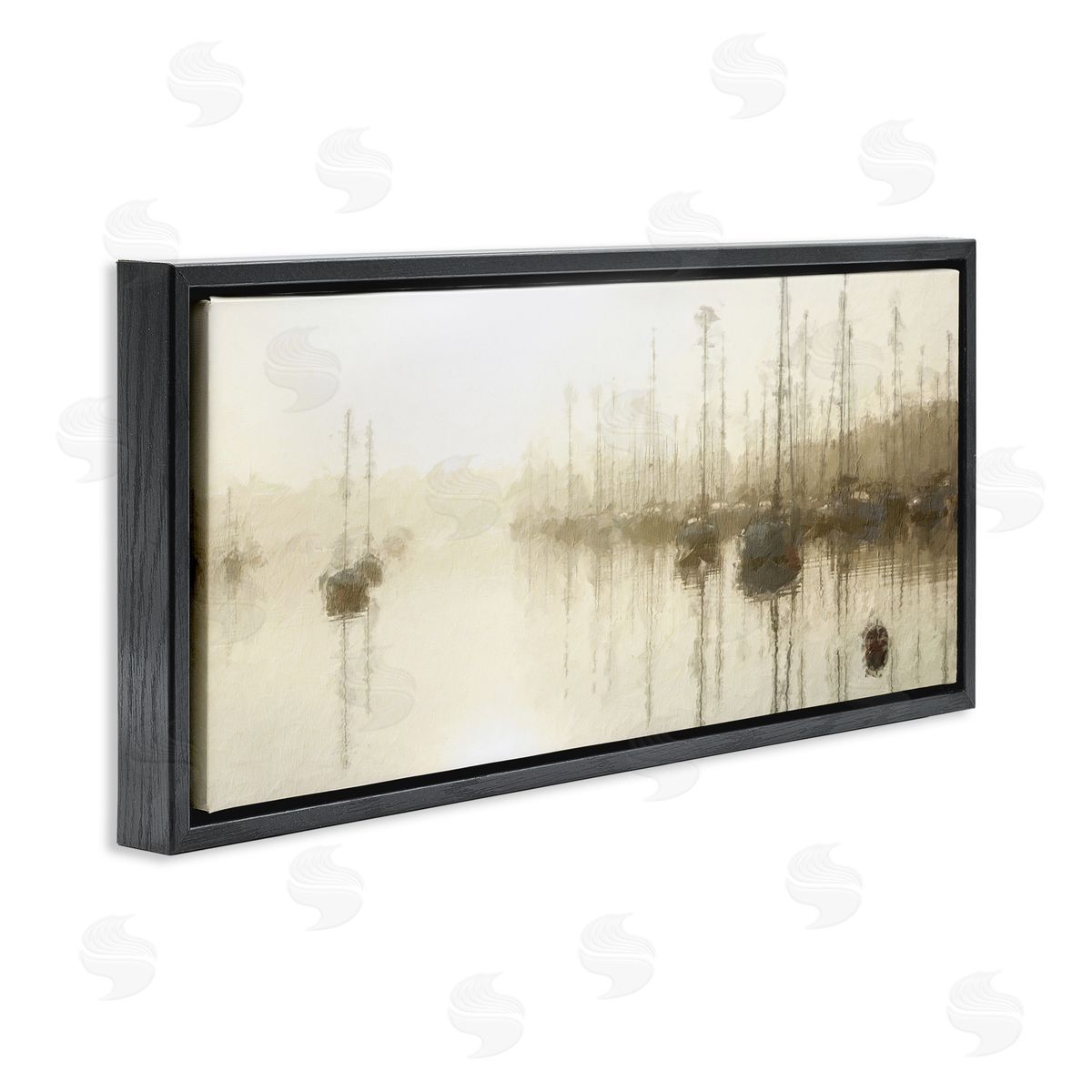 Kim Curinga Impressionist Marina Boats Reflection