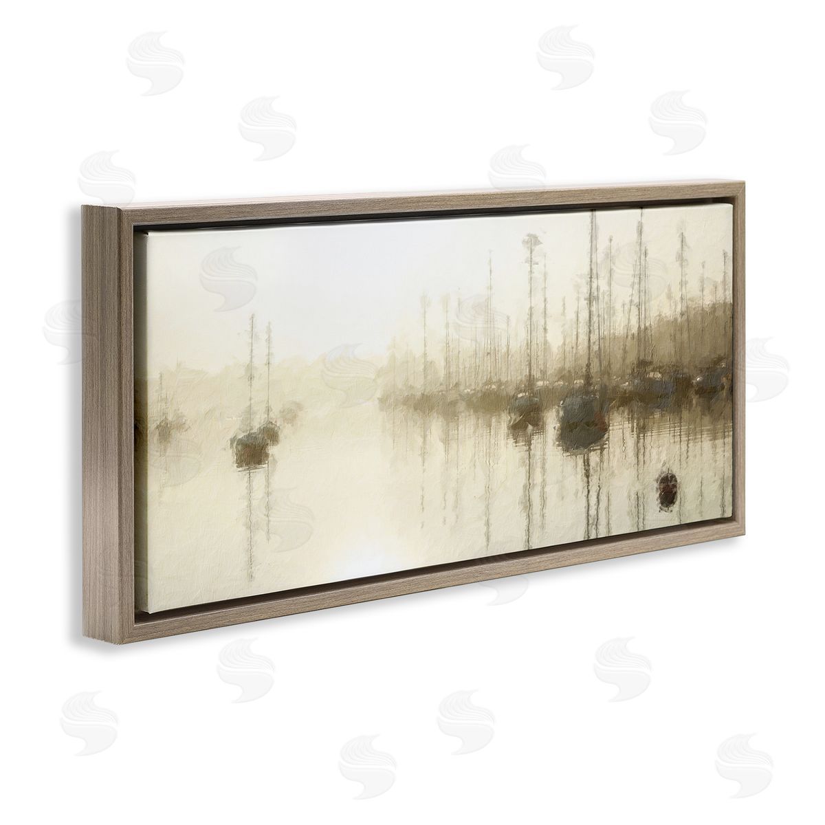 Kim Curinga Impressionist Marina Boats Reflection