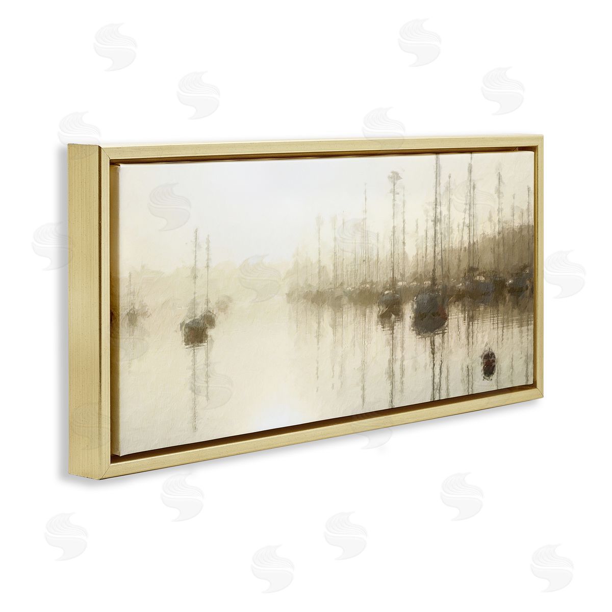 Kim Curinga Impressionist Marina Boats Reflection