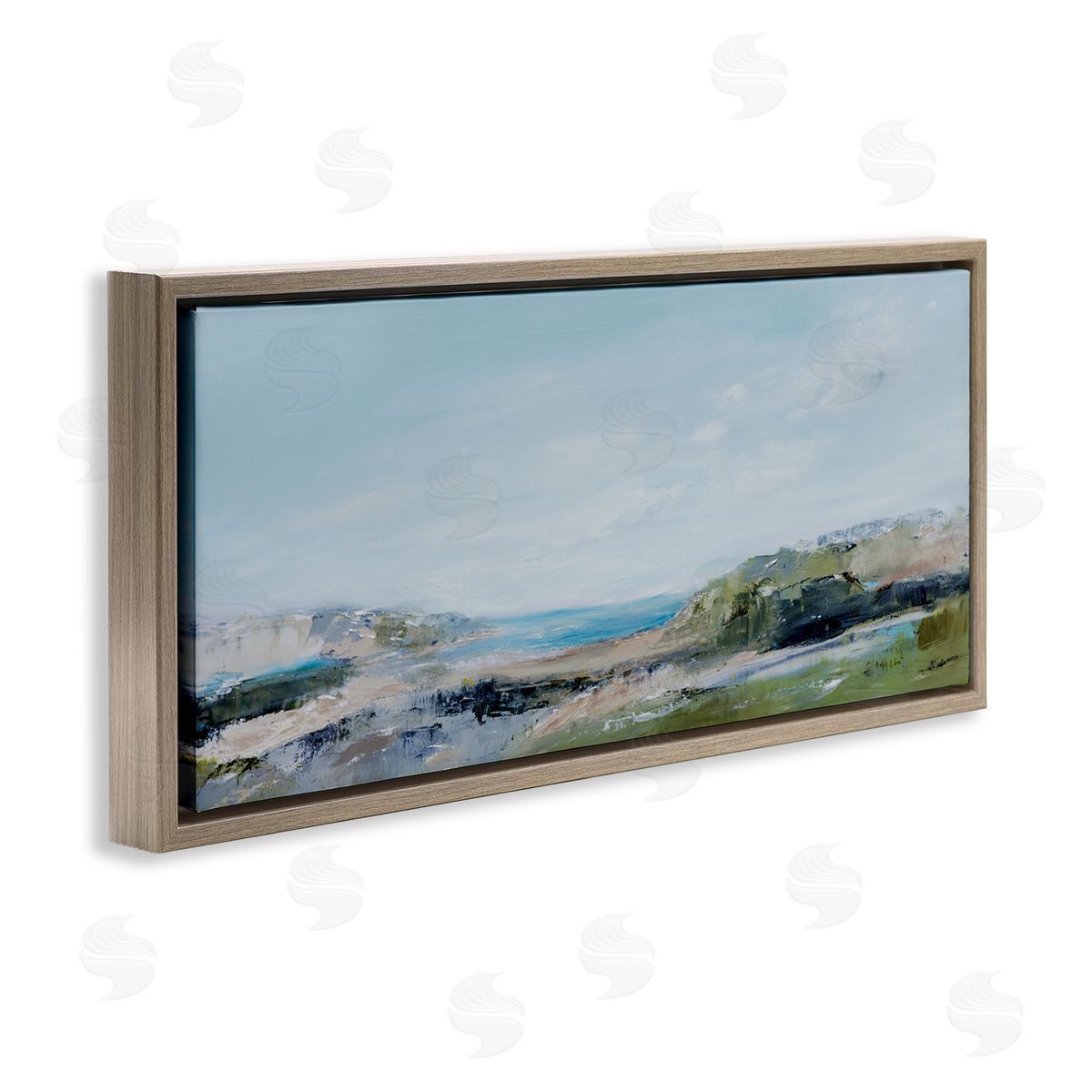 Michele Gort Abstract Coastal Cliffs Landscape