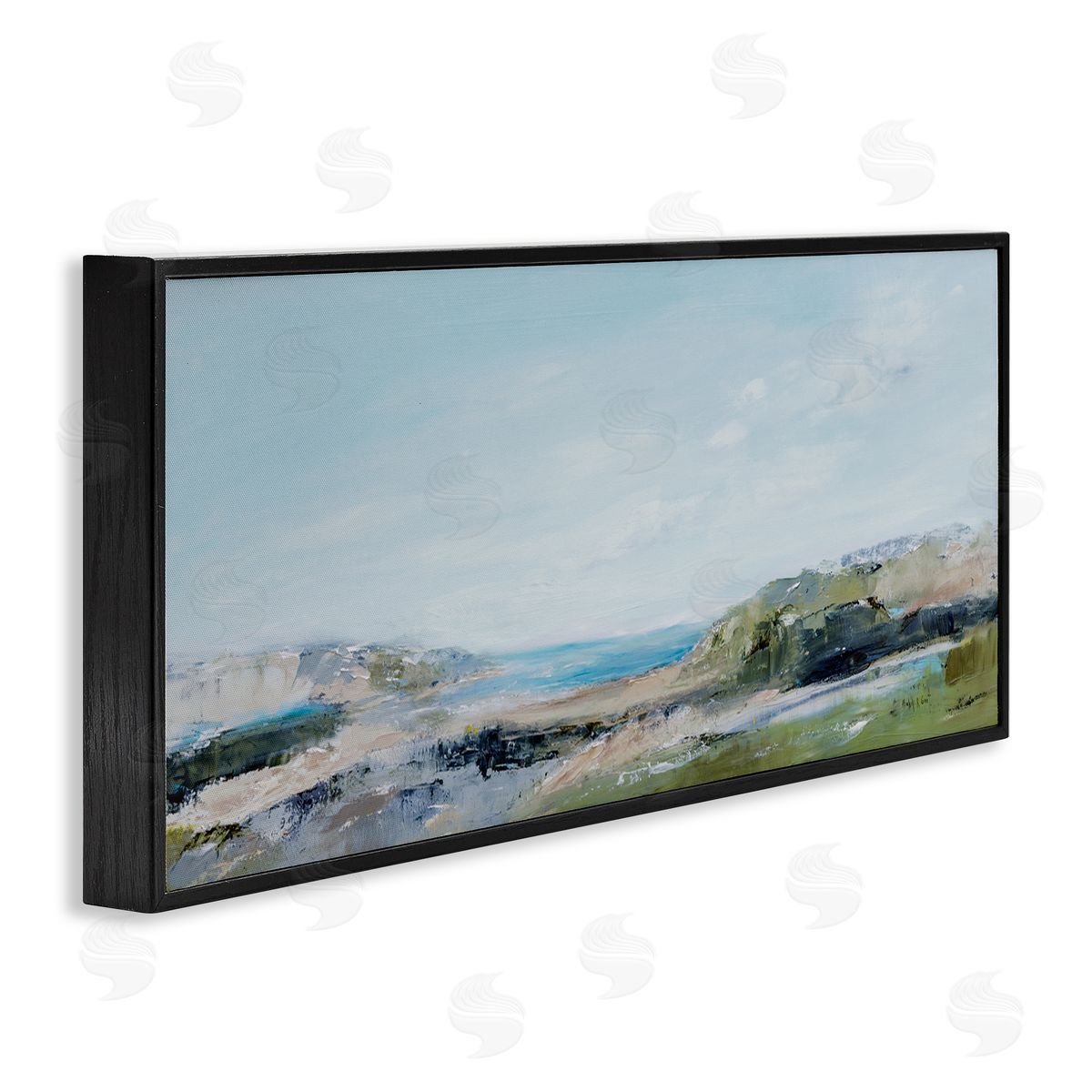 Michele Gort Abstract Coastal Cliffs Landscape