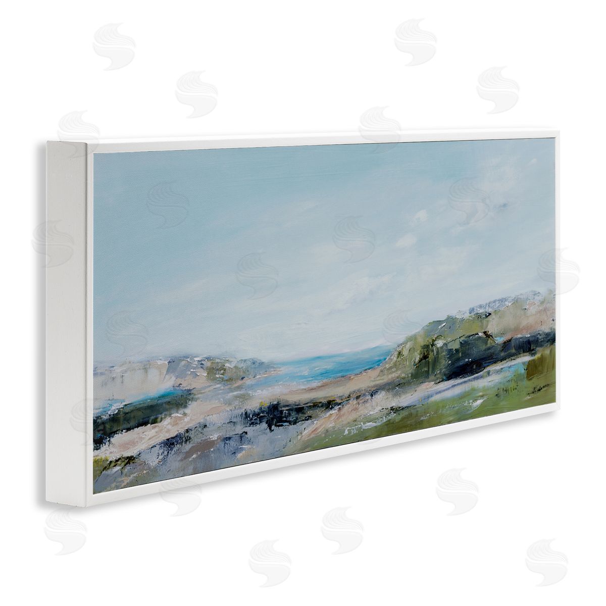 Michele Gort Abstract Coastal Cliffs Landscape