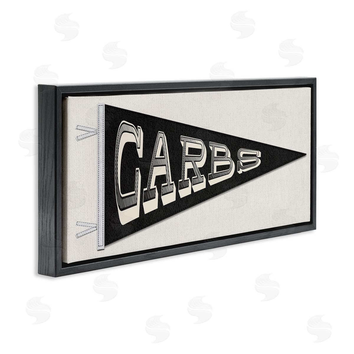 Stupell Studio Carbs Pennant Banner Kitchen