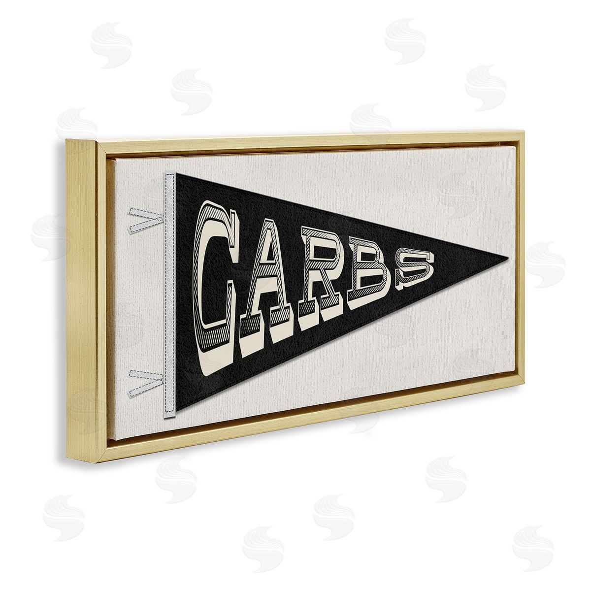 Stupell Studio Carbs Pennant Banner Kitchen