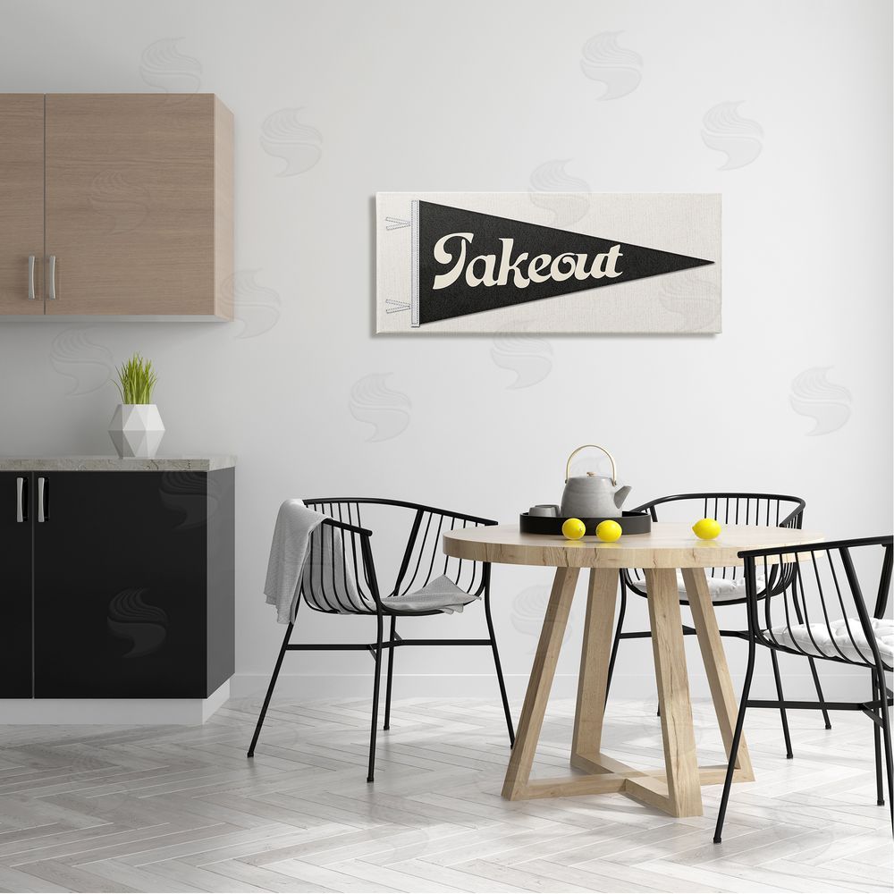 Stupell Studio Kitchen Takeout Pennant Banner Shape