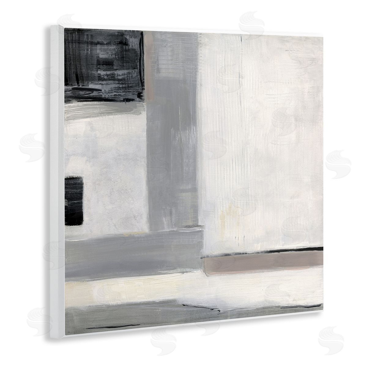Sally Swatland Modern Abstract Urban Air Wooden Wall Plaque Art Print