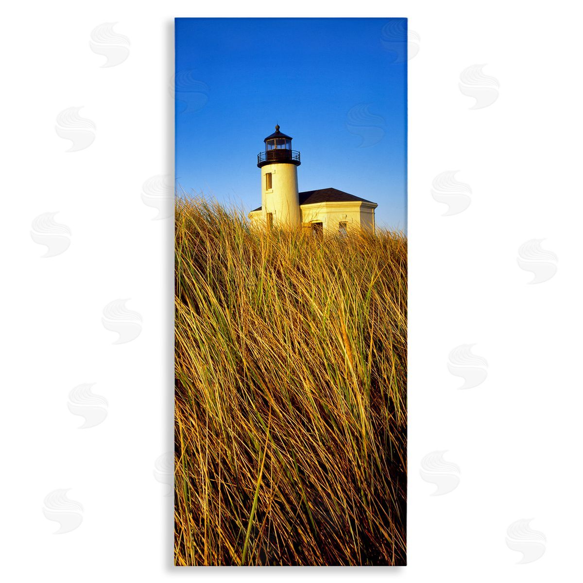 Dennis Frates Coastal Lighthouse Photography Stretched Canvas Wall Art Print