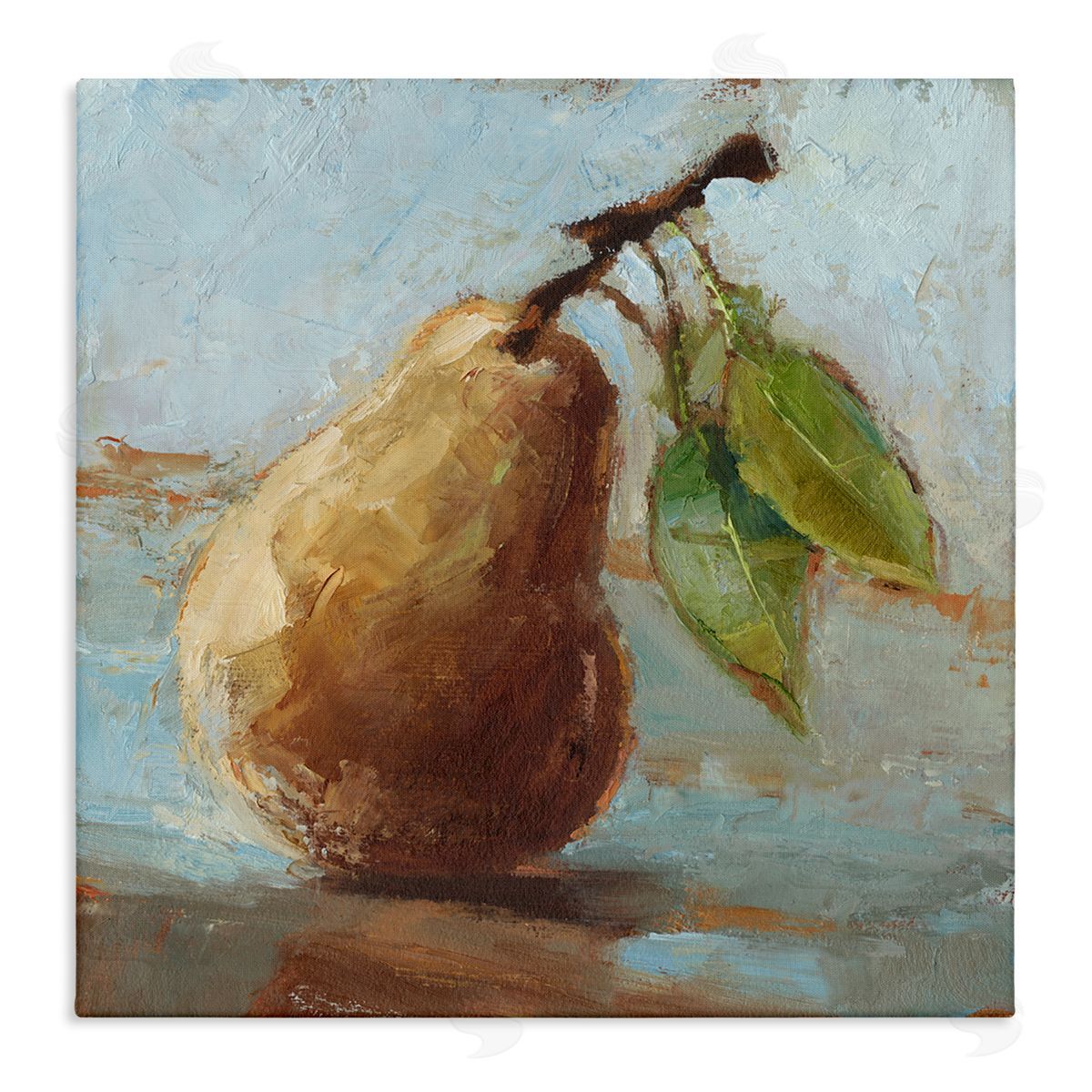 Ethan Harper Pear Fruit Kitchen Painting Stretched Canvas Wall Art Print