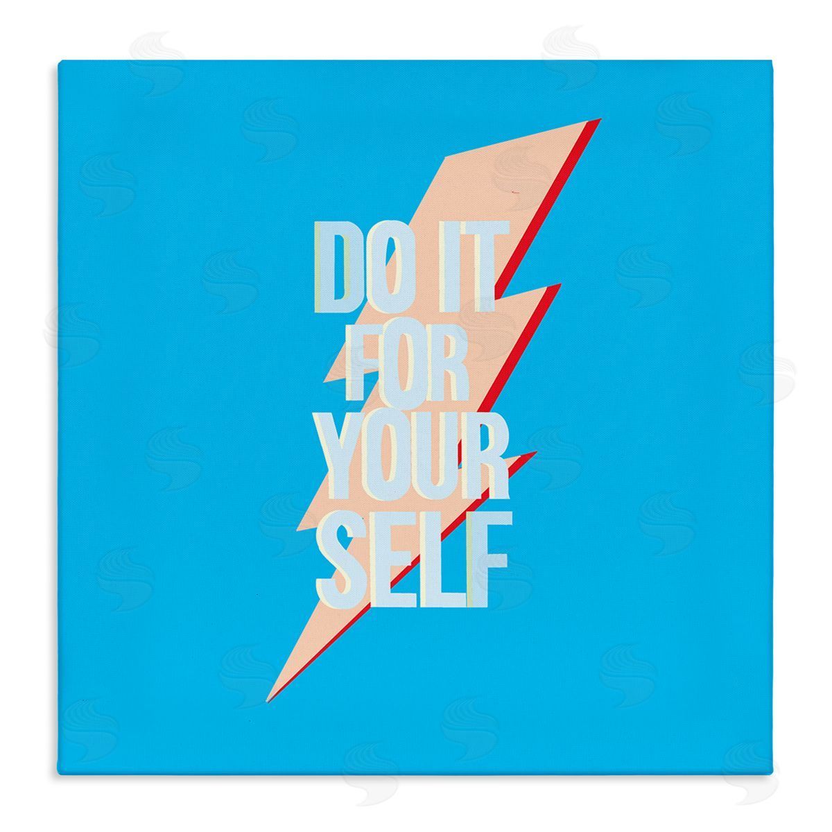 Ashley Singleton Do It For Yourself Self Care Stretched Canvas Wall Art Print