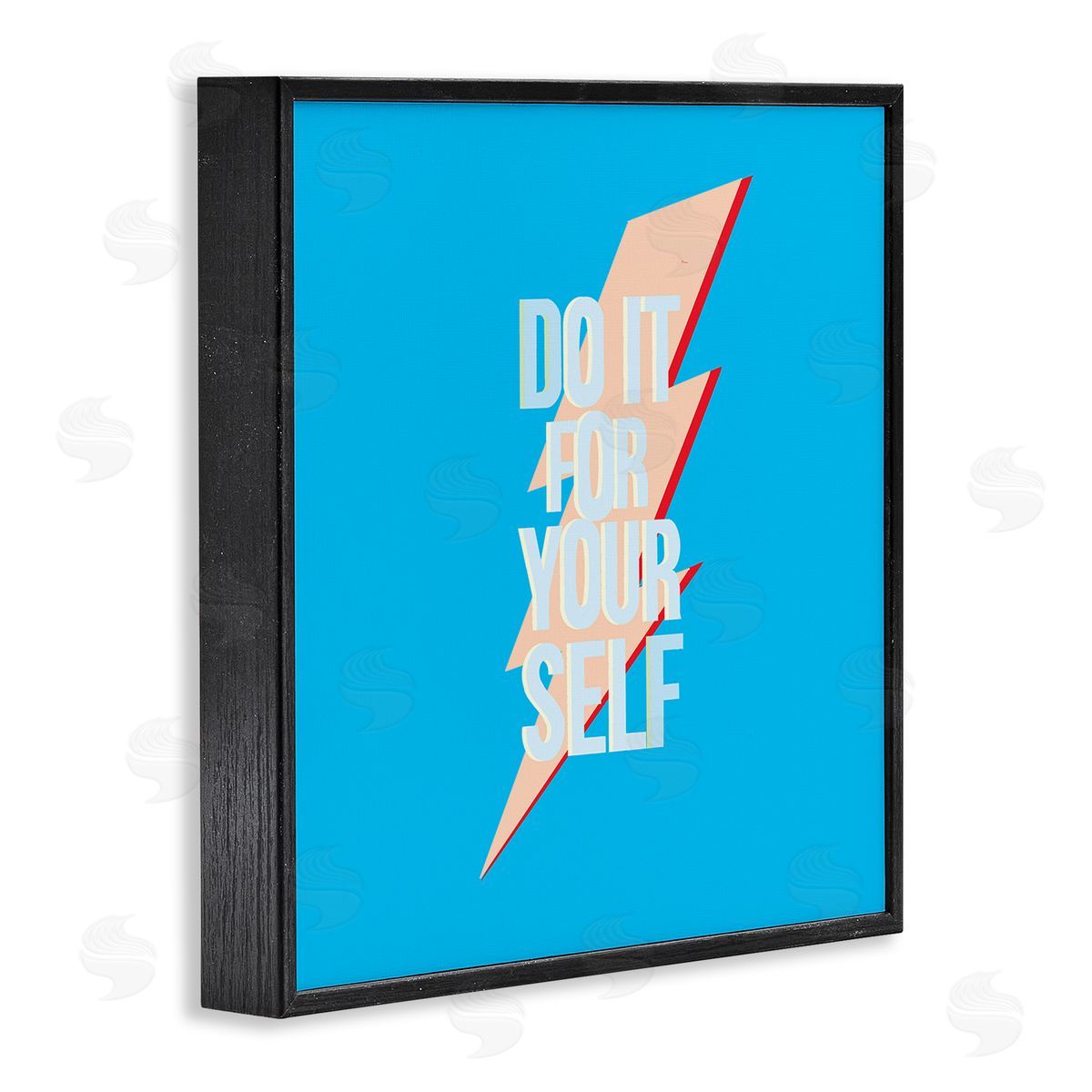 Ashley Singleton Do It For Yourself Self Care Black Framed Glicee Wall Art Print