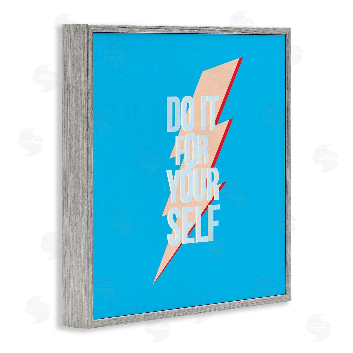 Ashley Singleton Do It For Yourself Self Care Gray Framed Glicee Wall Art Print